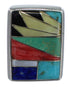 Multicolor Silver Ring Size 8 YX77482